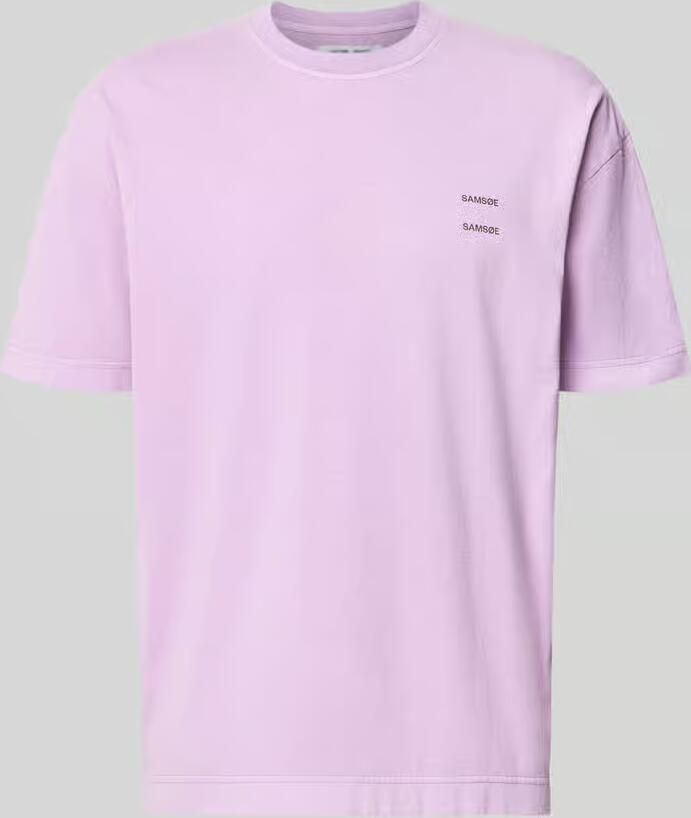 Samsøe oversized t-shirt van zuivere katoen model 'Joel' - Foto 2