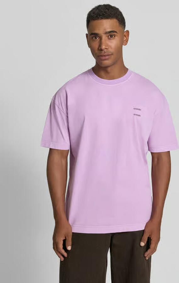 Samsøe oversized t-shirt van zuivere katoen model 'Joel' - Foto 2