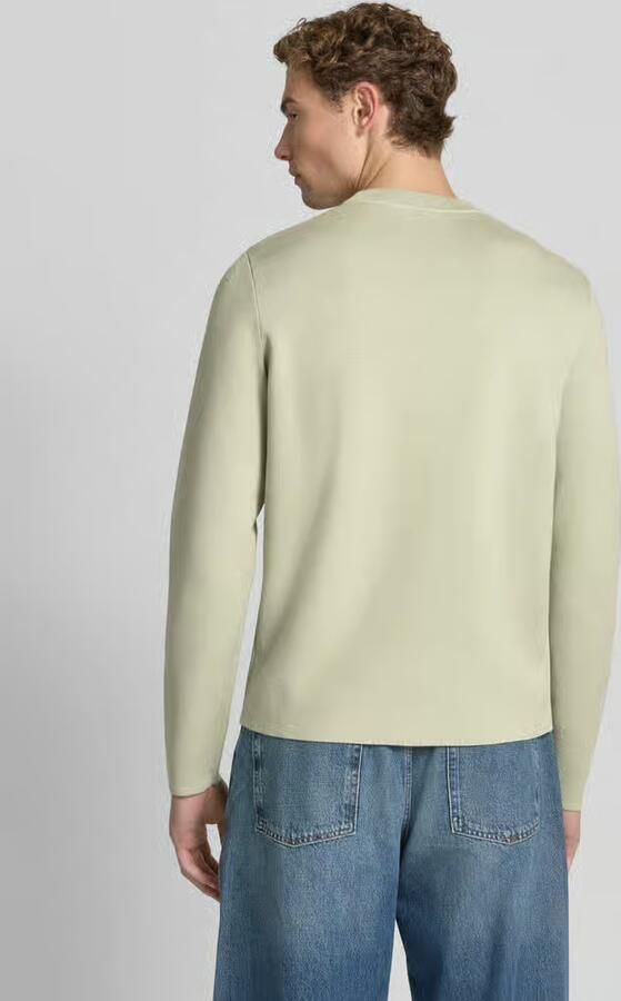 Samsøe Pullover van viscosemix met labelstitching model 'MATT' - Foto 3