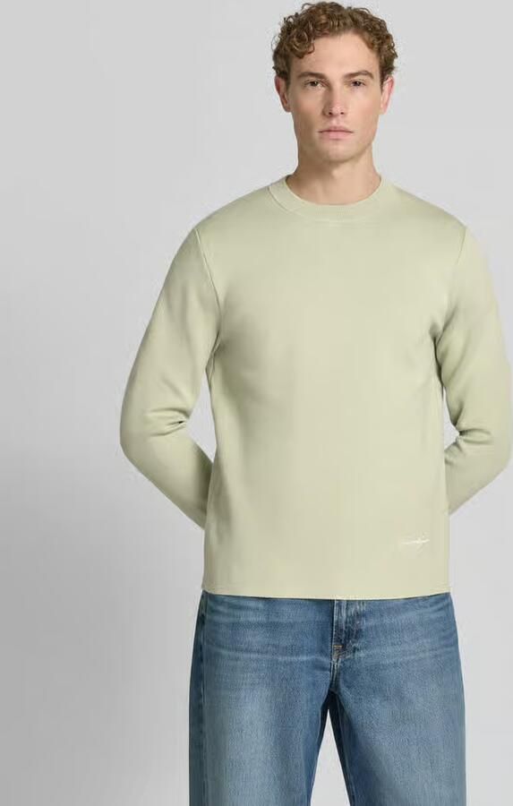 Samsøe Pullover van viscosemix met labelstitching model 'MATT' - Foto 2