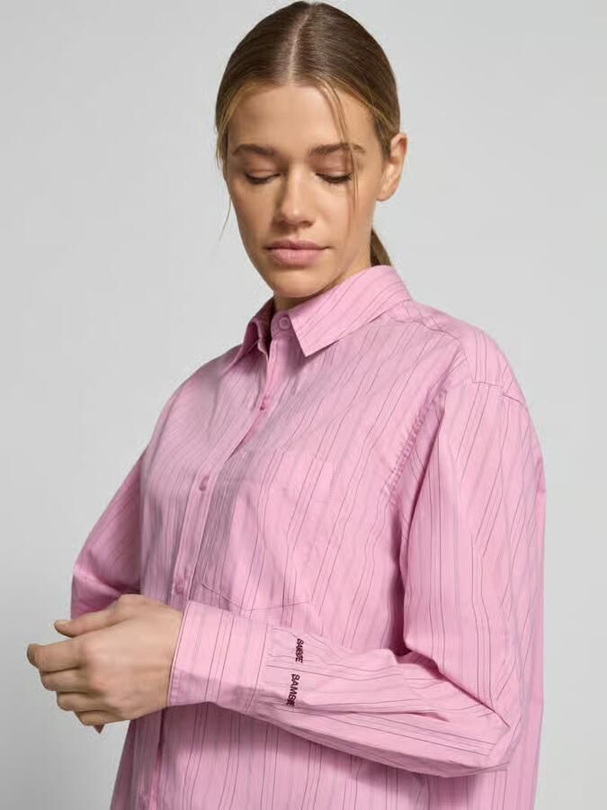 Samsøe regular fit blouse met borstzak model 'LOVA'