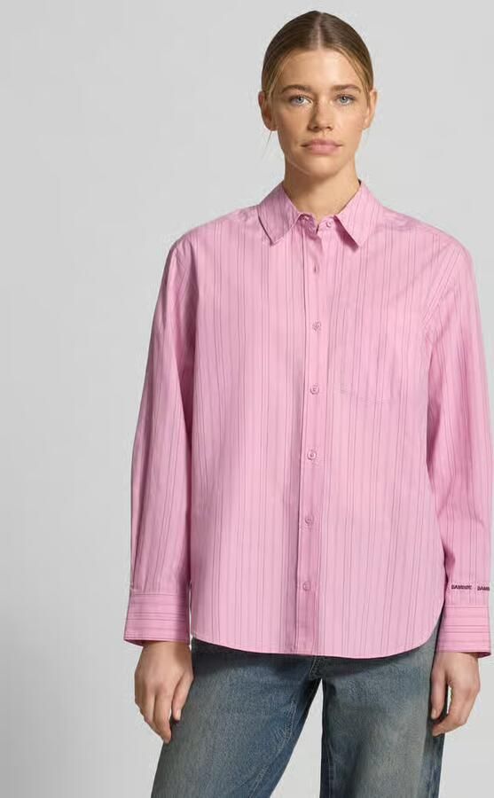 Samsøe regular fit blouse met borstzak model 'LOVA' - Foto 2