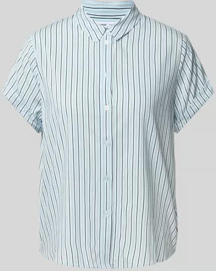 Samsøe Regular fit blouse met kentkraag model 'MAJAN' - Foto 2