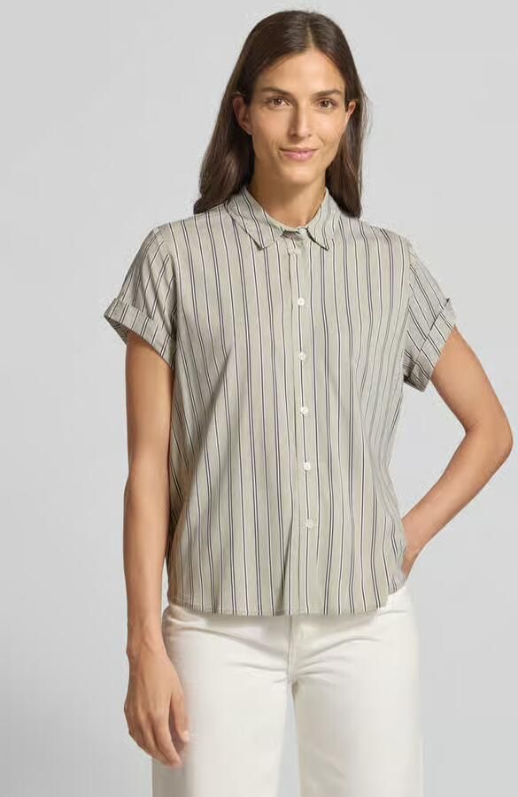 Samsøe Regular fit blouse met knoopsluiting model 'MAJAN' - Foto 2
