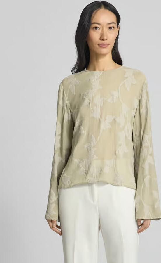 Samsøe Regular fit blouse met ronde hals model 'SAMADDA' - Foto 4