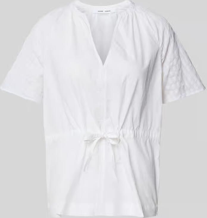 Samsøe Regular fit blouse met V-hals model 'SATOMA' - Foto 2