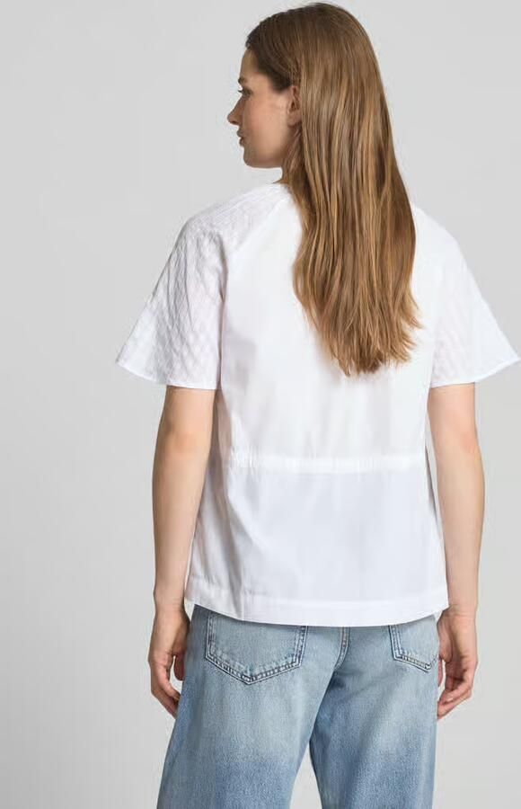 Samsøe Regular fit blouse met V-hals model 'SATOMA'