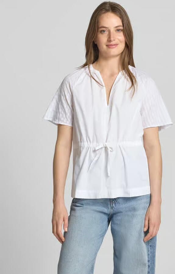 Samsøe Regular fit blouse met V-hals model 'SATOMA' - Foto 3