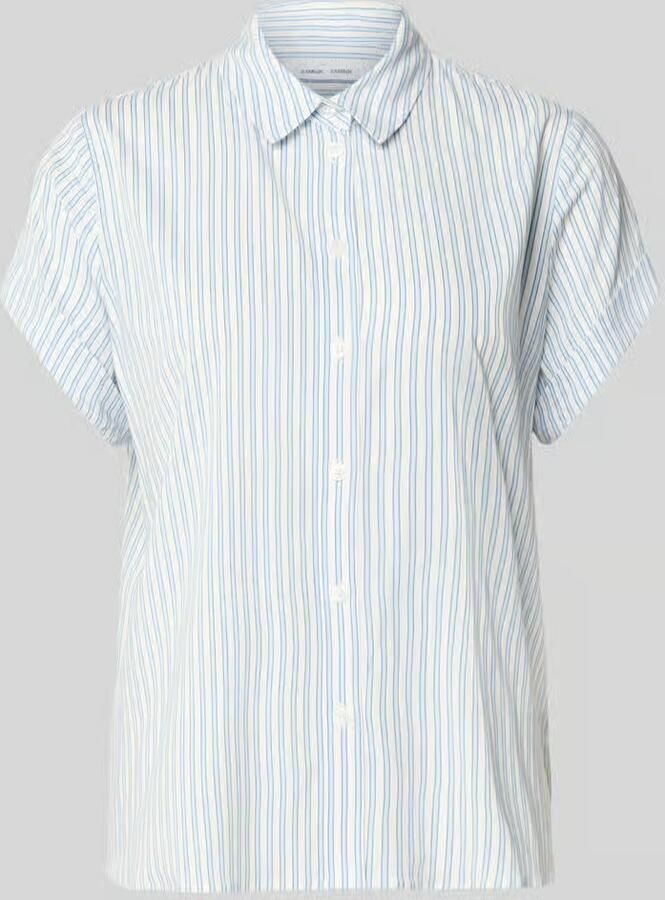 Samsøe regular fit blouse van mix van viscose en elastaan model 'MAJAN' - Foto 2