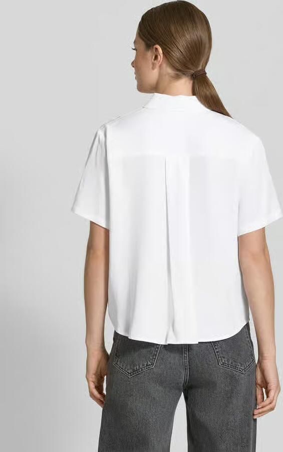 Samsøe Regular fit blouseshirt met platte kraag model 'MINA'