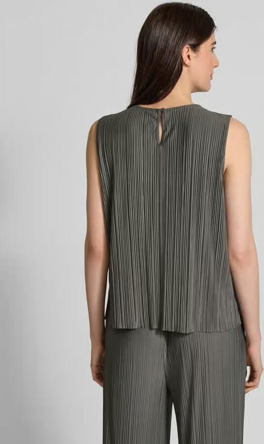 Samsøe Regular fit blousetop met plissévouwen model 'SAUMA'