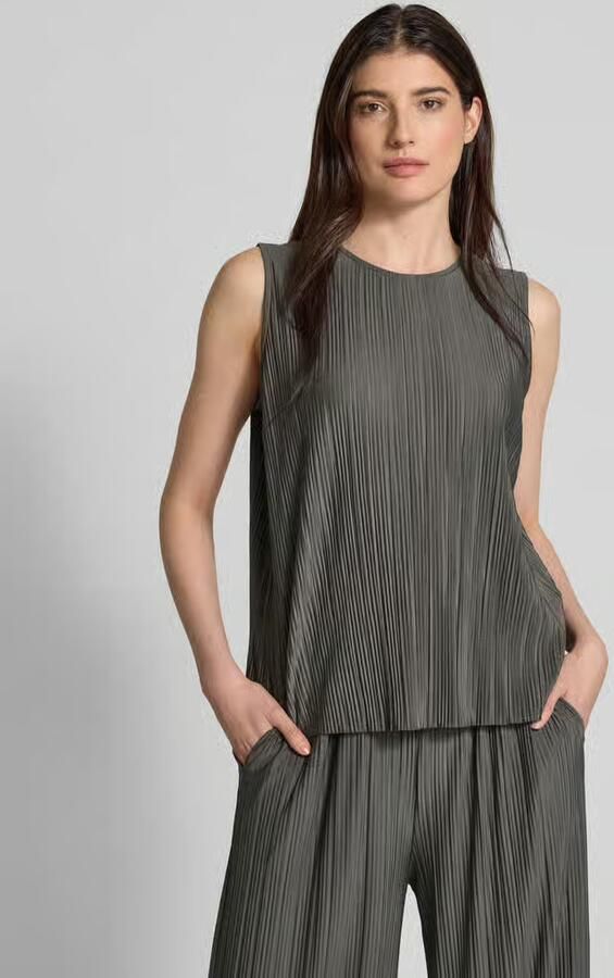 Samsøe Regular fit blousetop met plissévouwen model 'SAUMA' - Foto 2