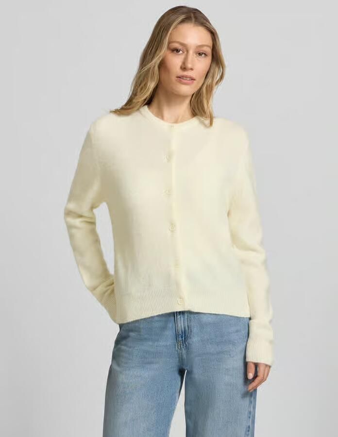 Samsøe regular fit cardigan van alpacamix - Foto 2