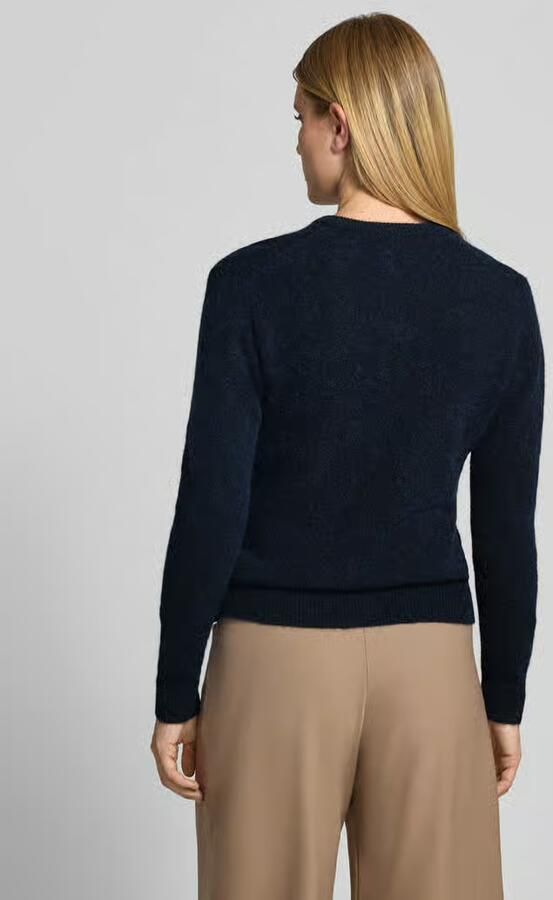 Samsøe Regular fit cardigan van mix van wol en alpaca model 'NOR'