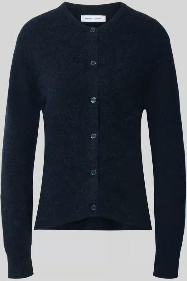 Samsøe Regular fit cardigan van mix van wol en alpaca model 'NOR' - Foto 2