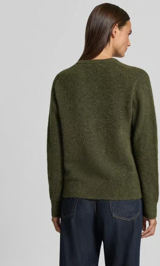 Samsøe Regular fit cardigan van mix van wol en alpaca model 'NOR' - Foto 2