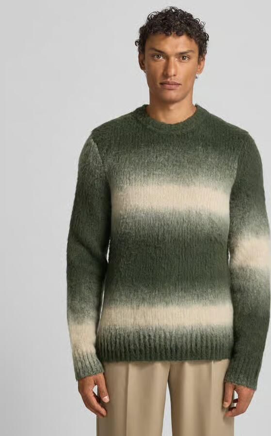 Samsøe Regular fit gebreide pullover van wolmix model 'FABIO' - Foto 2