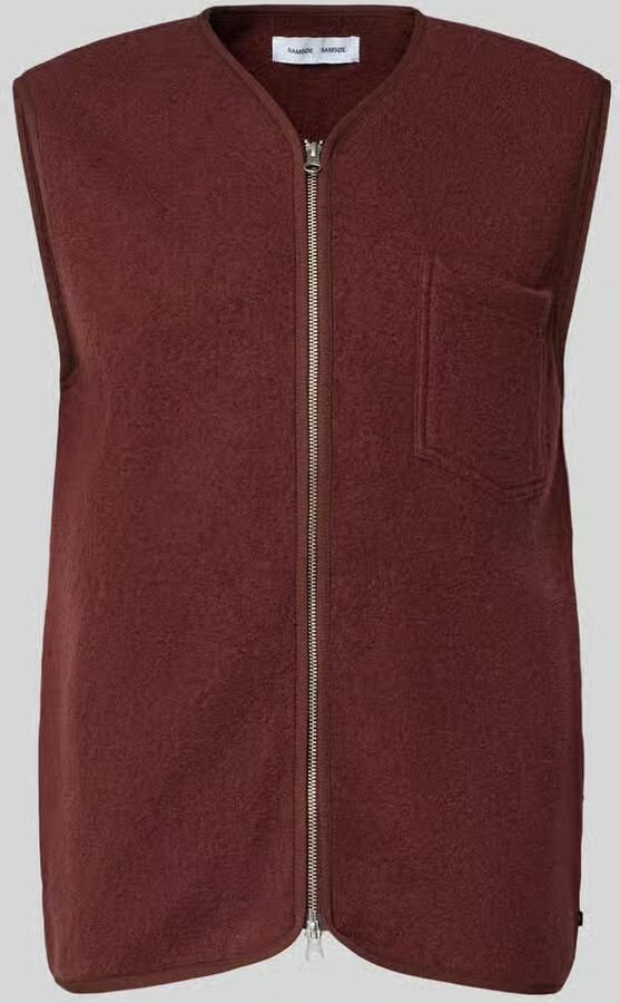 Samsøe Regular fit bodywarmer van pure wol model 'SAHANNES' - Foto 2