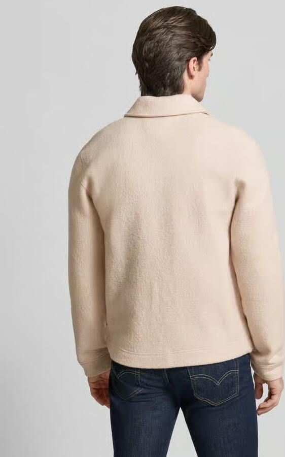 Samsøe Regular fit overhemdjack van zuivere wol model 'HANNES'