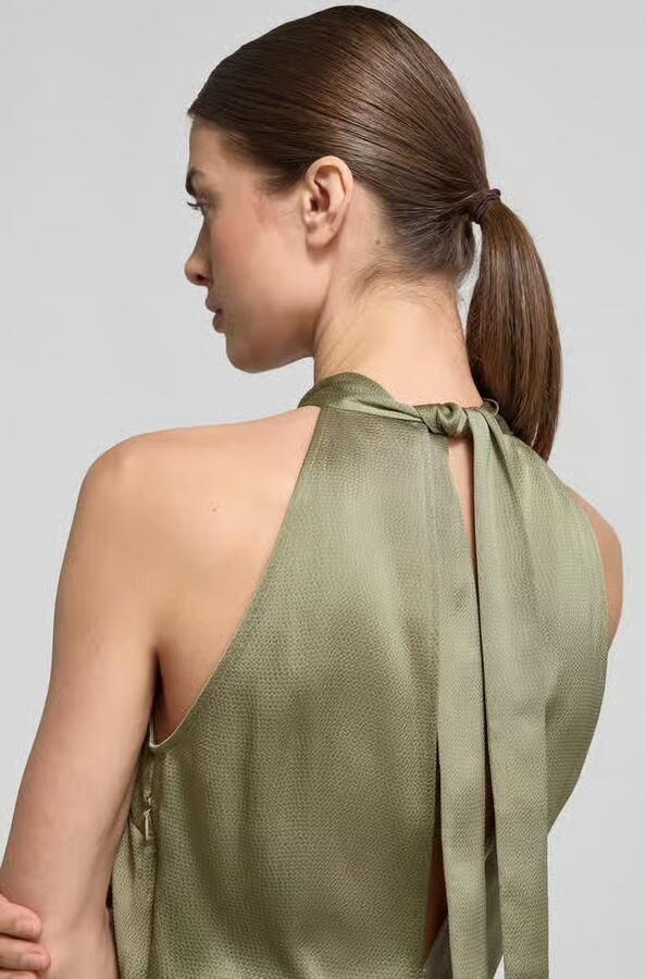 Samsøe regular fit midi-jurk met opstaande kraag model 'Rheo'