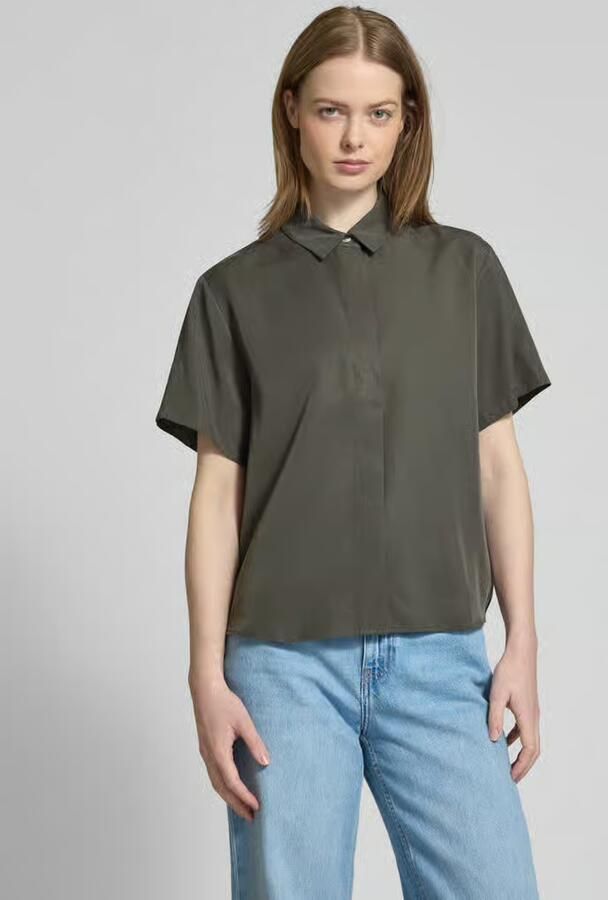 Samsøe Regular fit overhemdblouse met 1 2-mouwen model 'MINA' - Foto 2
