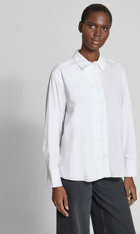 Samsøe Regular fit overhemdblouse met knoopsluitingen model 'SALASA' - Foto 2