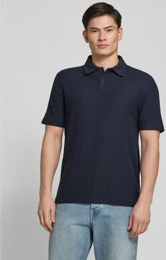 Samsøe Regular fit poloshirt met korte knoopsluiting - Foto 2