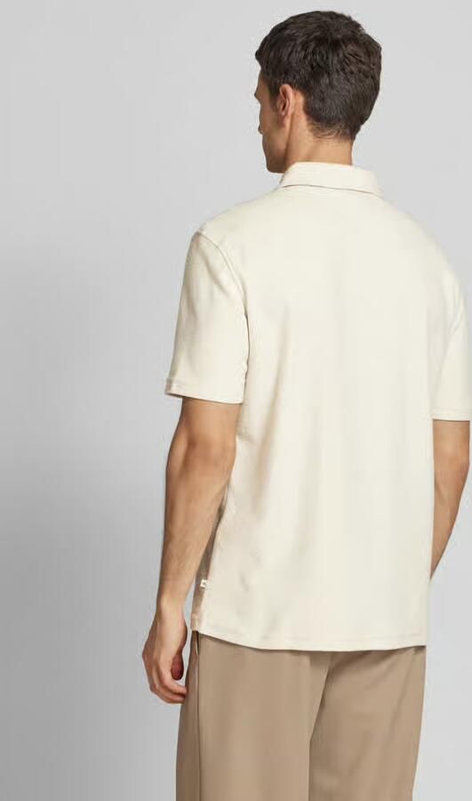 Samsøe regular fit poloshirt met korte knoopsluiting