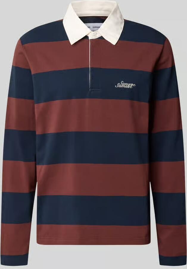 Samsøe regular fit poloshirt van zuiver katoen model 'KEVIN'