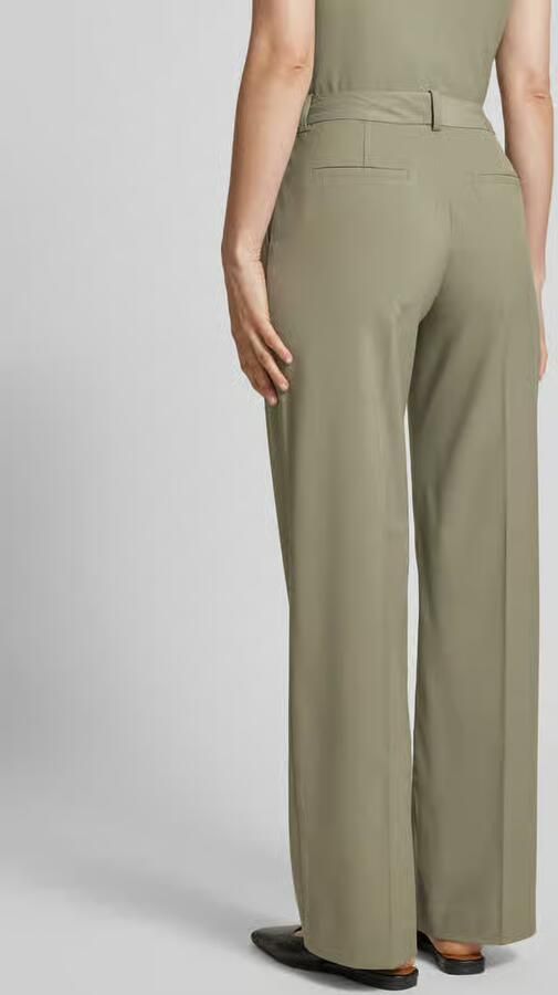 Samsøe Regular fit stoffen broek met persplooien model 'SALARA'