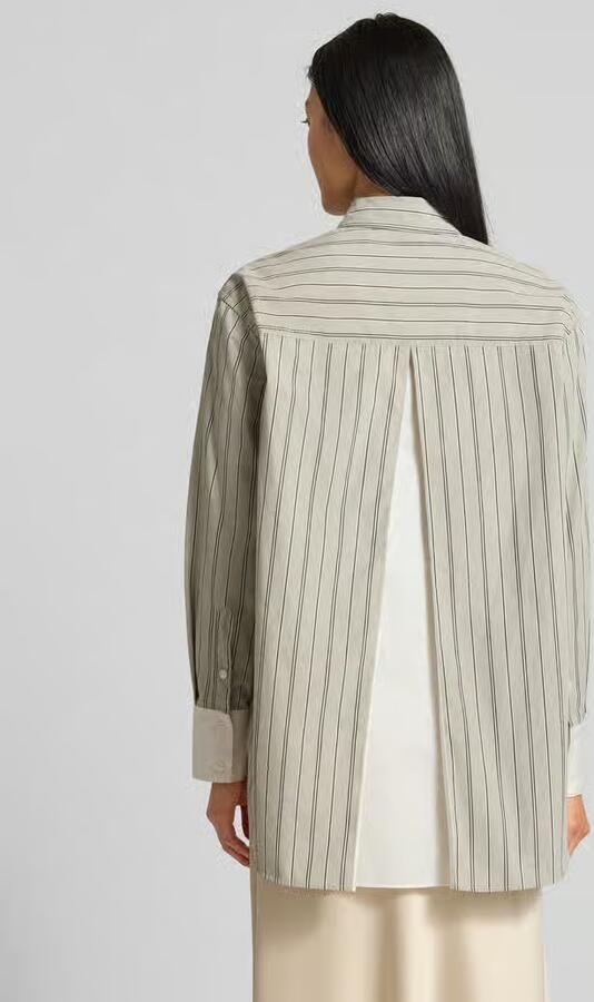 Samsøe Relaxed fit blouse met dubbele knoopsluiting model 'SALAS'