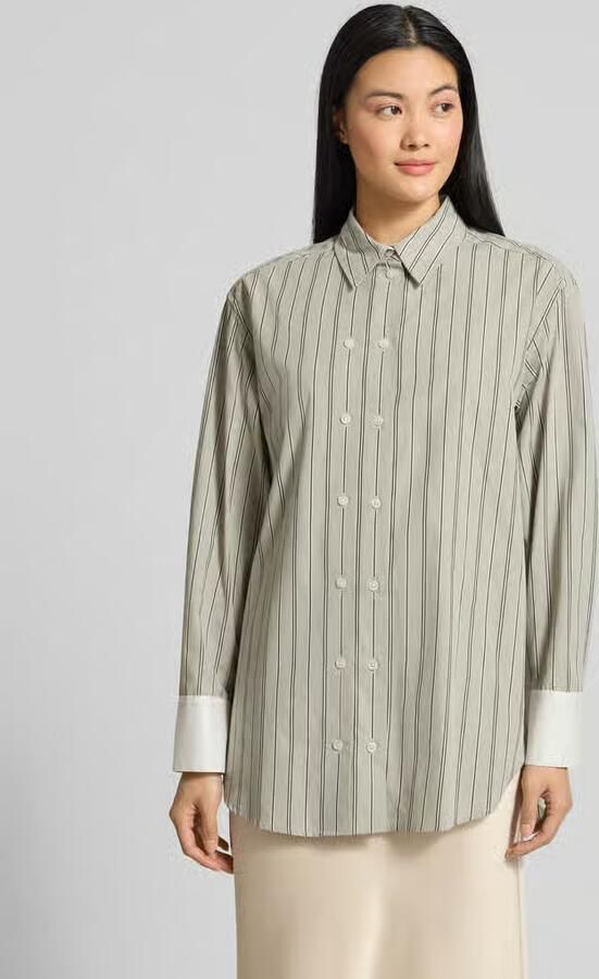 Samsøe Relaxed fit blouse met dubbele knoopsluiting model 'SALAS' - Foto 2