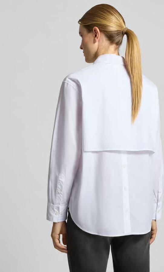 Samsøe relaxed fit overhemdblouse van puur katoen model 'Lovani' - Foto 3
