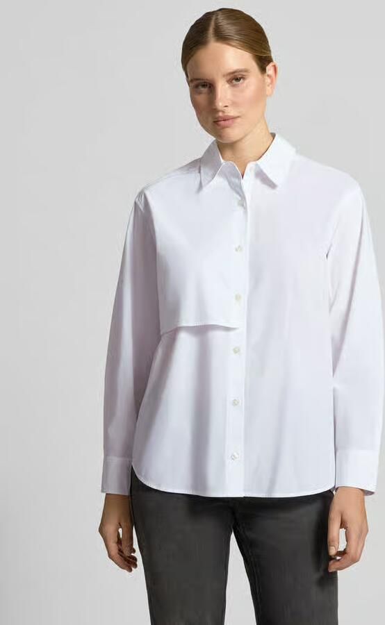 Samsøe relaxed fit overhemdblouse van puur katoen model 'Lovani' - Foto 2