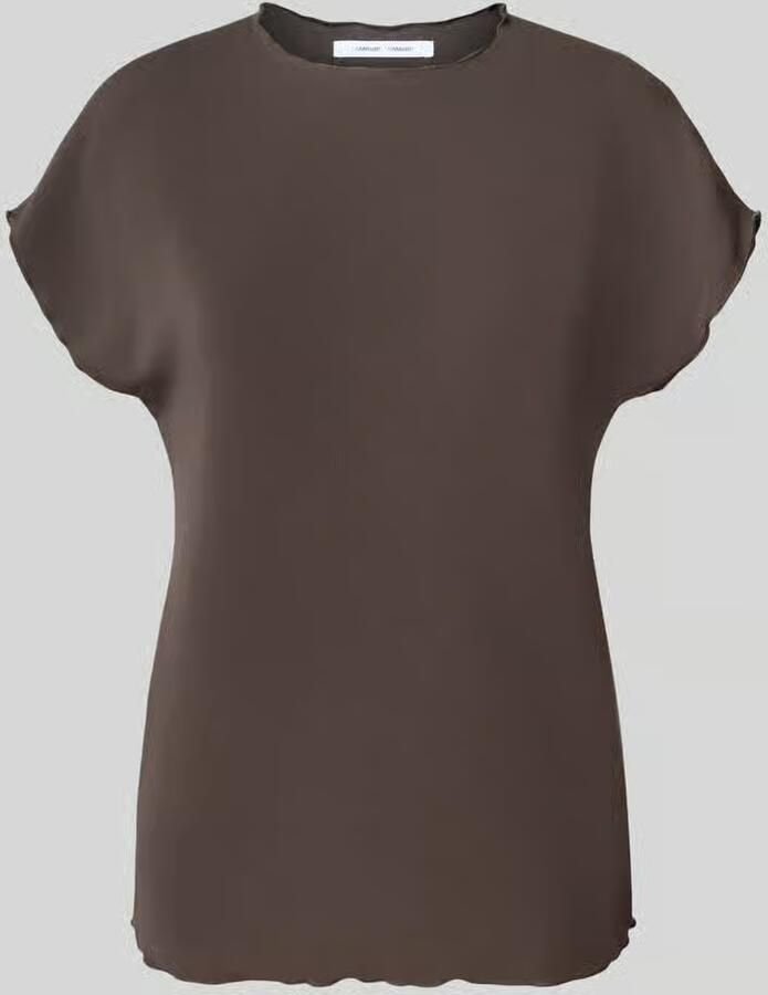 Samsøe relaxed fit t-shirt van viscosemix model 'Saumi' - Foto 2