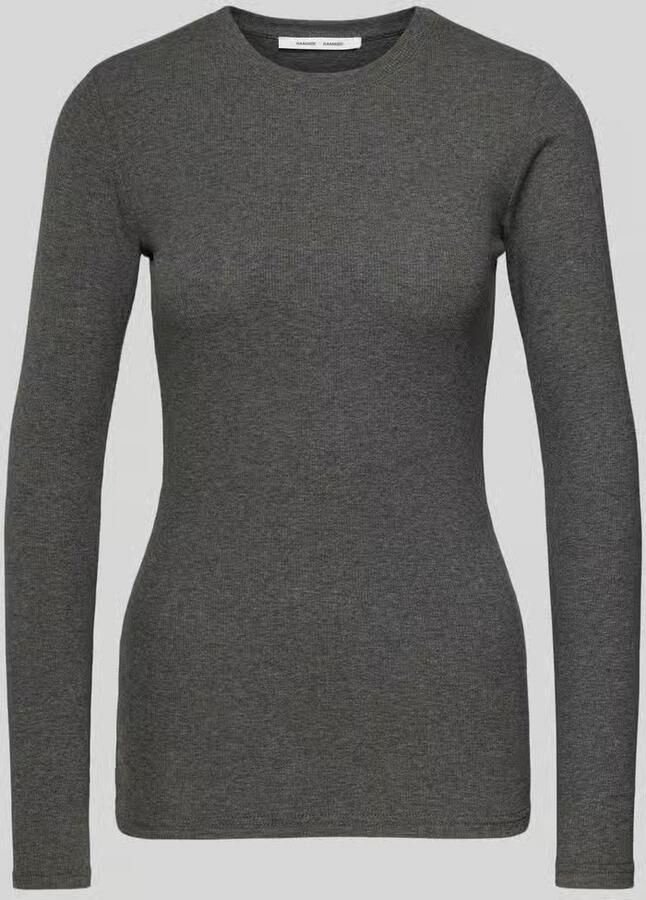 Samsøe Shirt met lange mouwen en ronde hals model 'ALEXA' - Foto 2