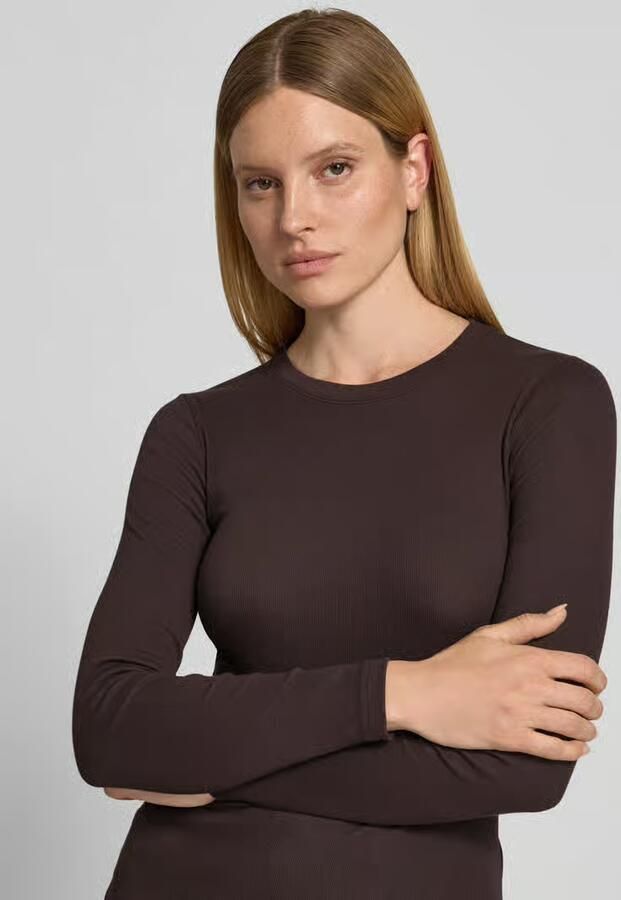 Samsøe Shirt met lange mouwen met ronde hals model 'ALEXA'