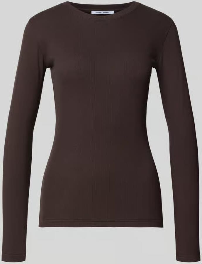 Samsøe Shirt met lange mouwen met ronde hals model 'ALEXA' - Foto 2