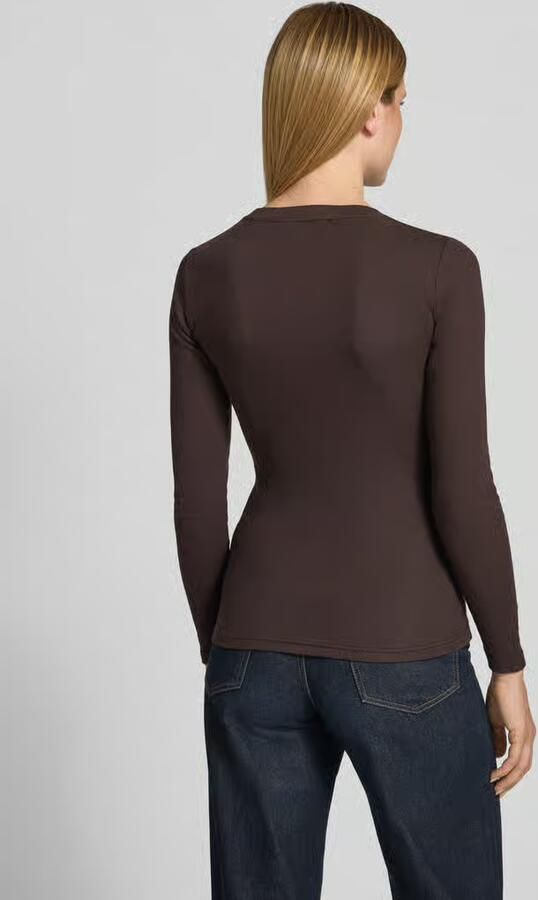 Samsøe Shirt met lange mouwen met ronde hals model 'ALEXA'