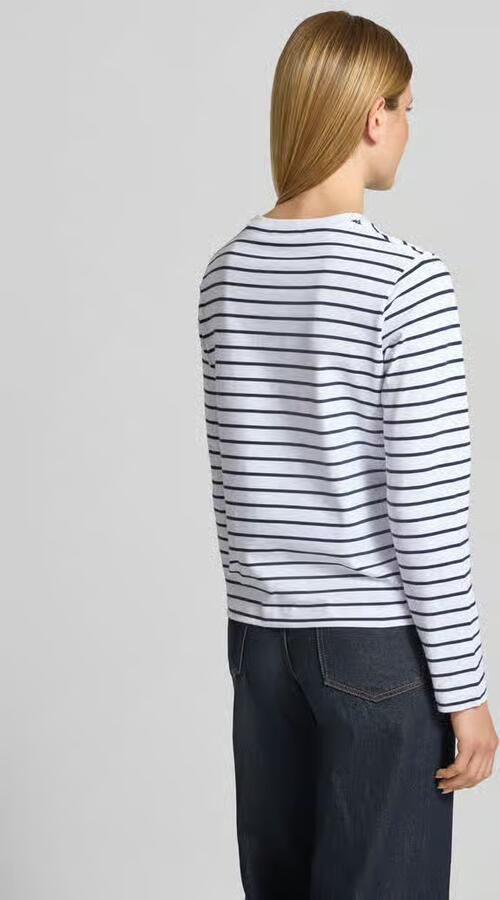 Samsøe Shirt met lange mouwen met ronde hals model 'CAMINO' - Foto 3