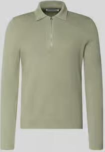 Samsøe Slim fit pullover met polokraag model 'GUNA'