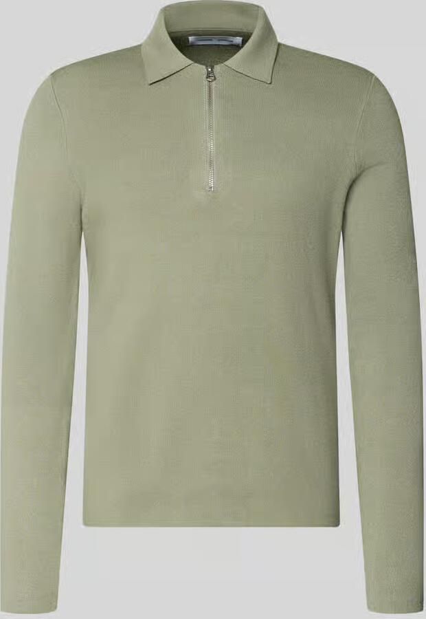 Samsøe Slim fit pullover met polokraag model 'GUNA' - Foto 2