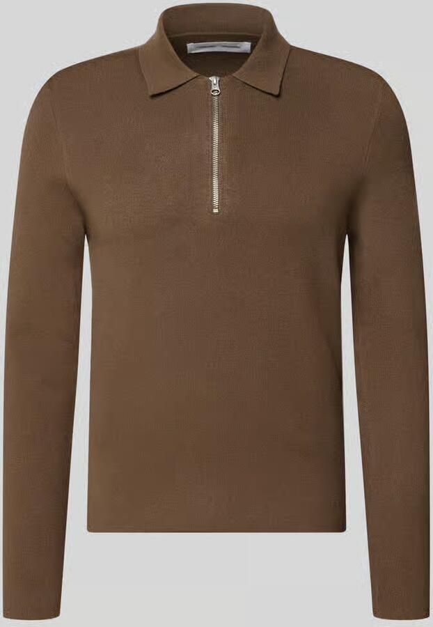 Samsøe Slim fit pullover met polokraag model 'GUNA' - Foto 2