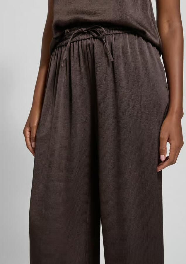 Samsøe Stoffen broek met elastische band model 'HELENA'