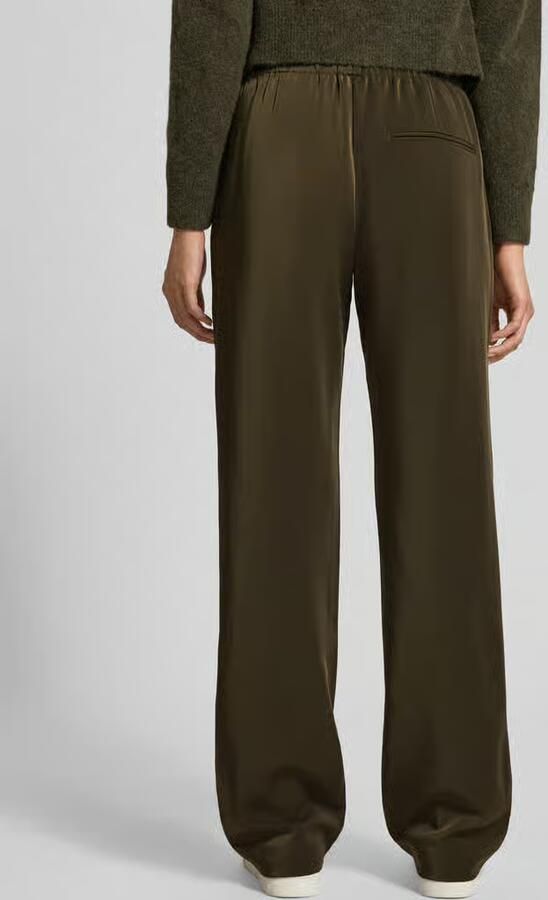 Samsøe Straight fit broek met elastische band model 'HOYS'