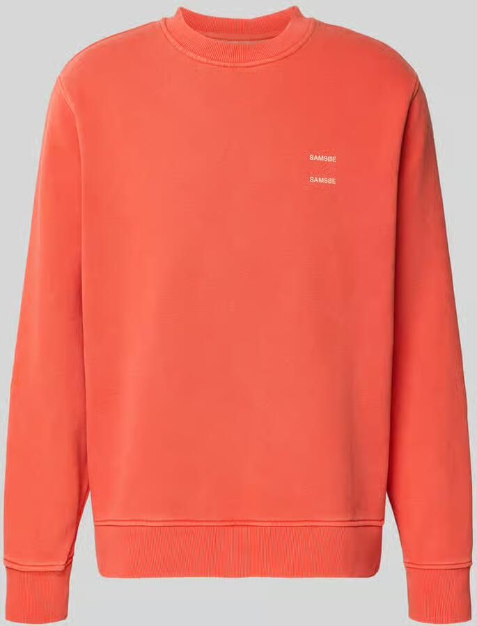Samsøe sweatshirt met labelprint model 'JOEL' - Foto 2