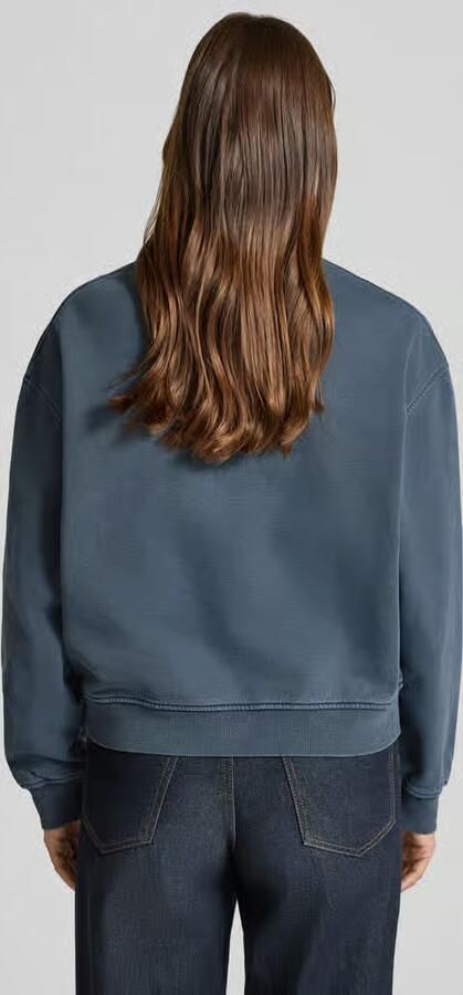 Samsøe sweatshirt met labelprint model 'SAVAN' - Foto 3