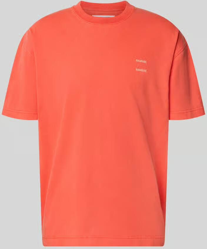 Samsøe T-shirt met labelprint model 'JOEL' - Foto 2