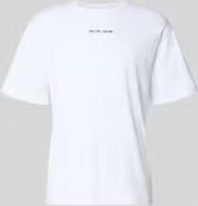 Samsøe T-shirt met labelstitching