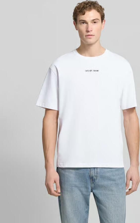 Samsøe T-shirt met labelstitching - Foto 3